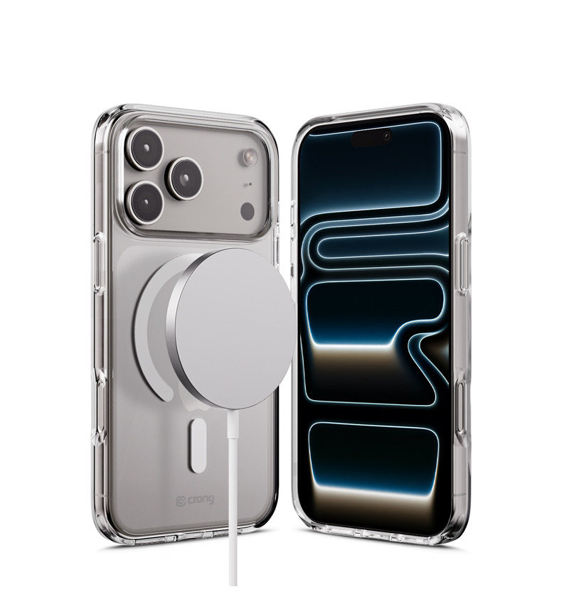 Crong Clear MAG Cover - Etui MagSafe iPhone 17 Pro (przezroczysty)  Crong Clear MAG Cover - Etui MagSafe iPhone 17 Pro (przezroczysty)