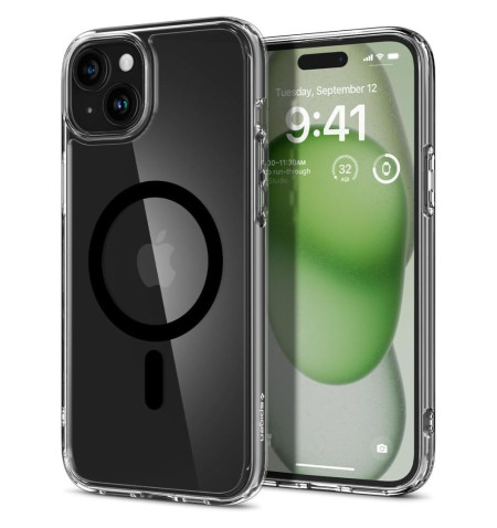 SPIGEN ULTRA HYBRID MAG MAGSAFE IPHONE 15 BLACK