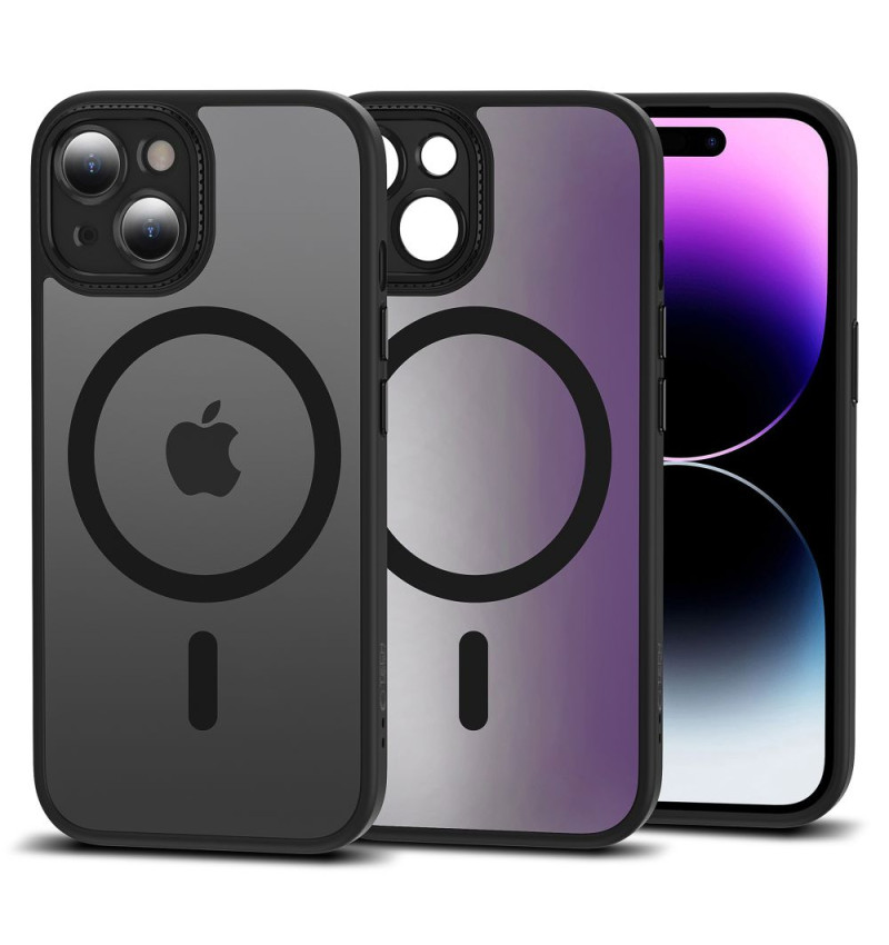 TECH-PROTECT MAGMAT CAM+ MAGSAFE IPHONE 15 MATTE BLACK  TECH-PROTECT MAGMAT CAM+ MAGSAFE IPHONE 15 MATTE BLACK