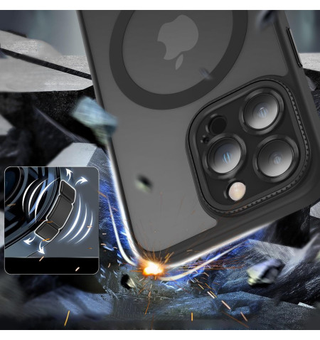 TECH-PROTECT MAGMAT CAM+ MAGSAFE IPHONE 15 MATTE BLACK 