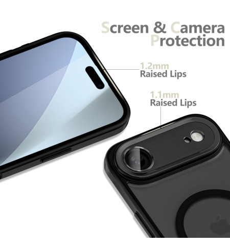 TECH-PROTECT MAGCAM MAGSAFE IPHONE AIR MATTE BLACK 