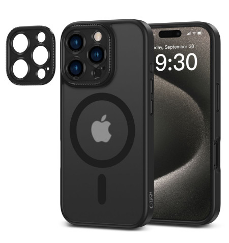 TECH-PROTECT MAGCAM MAGSAFE IPHONE 16 PRO MATTE BLACK 