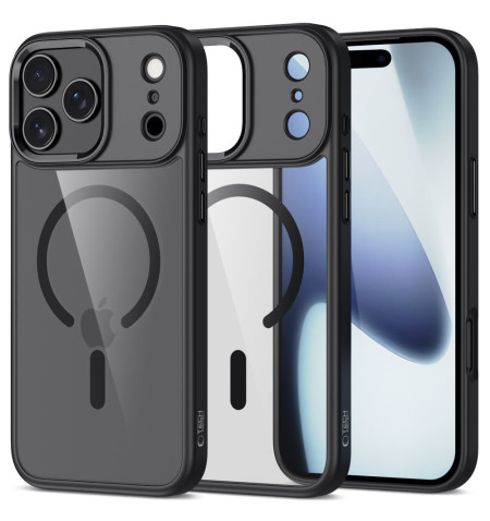 TECH-PROTECT MAGMAT MAGSAFE IPHONE 17 PRO BLACK/CLEAR