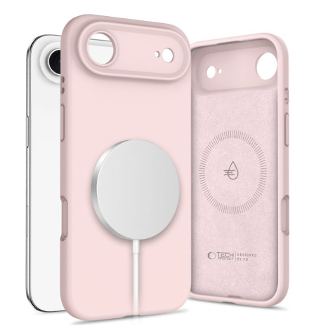 TECH-PROTECT SILICONE MAGSAFE IPHONE AIR PINK PEARL