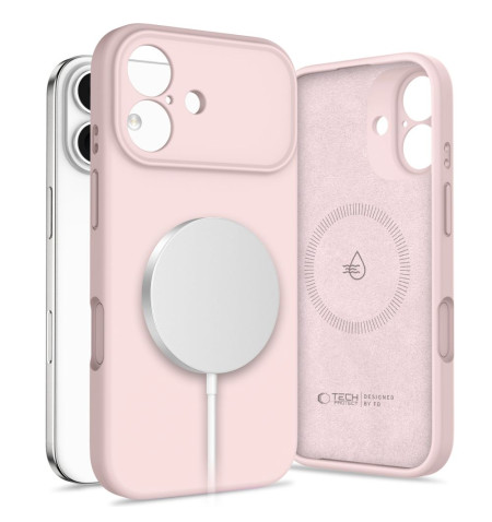 TECH-PROTECT SILICONE MAGSAFE IPHONE 17 PINK PEARL