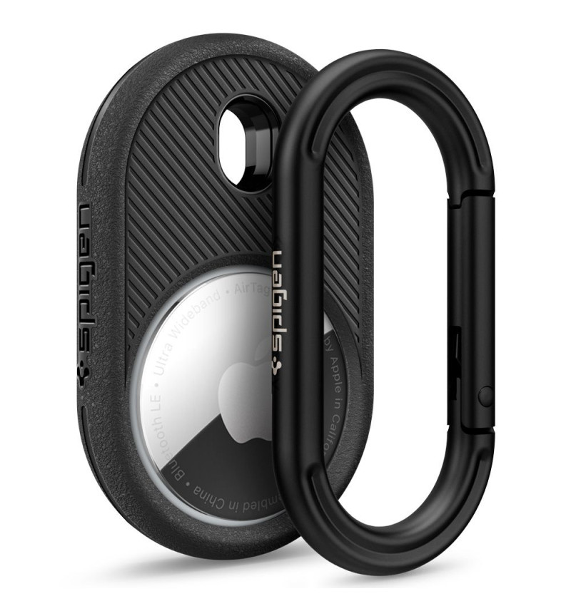SPIGEN VAULT APPLE AIRTAG MATTE BLACK  SPIGEN VAULT APPLE AIRTAG MATTE BLACK