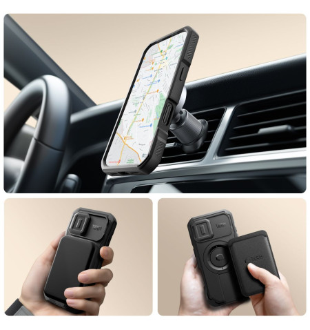 TECH-PROTECT KEVLAR MAGSAFE IPHONE 17 BLACK 