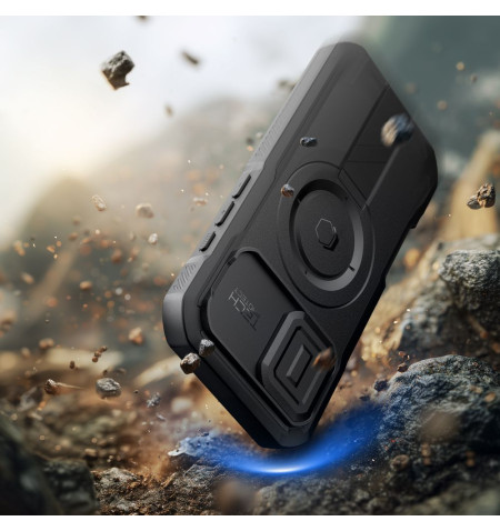 TECH-PROTECT KEVLAR MAGSAFE IPHONE 17 BLACK 