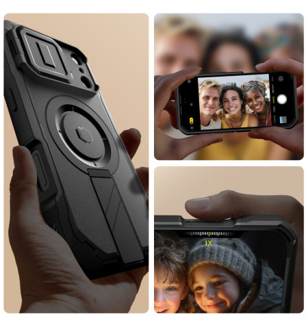 TECH-PROTECT KEVLAR MAGSAFE IPHONE 17 PRO BLACK 