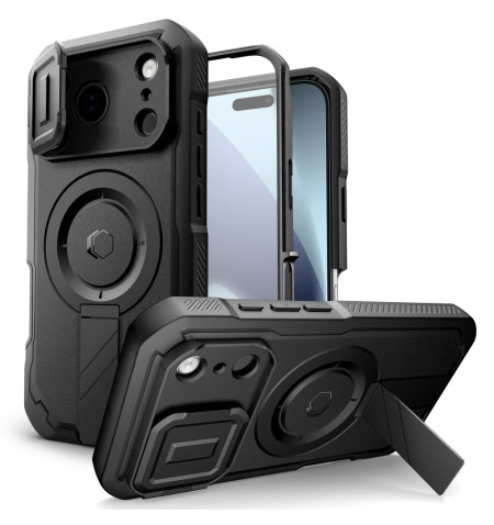 TECH-PROTECT KEVLAR MAGSAFE IPHONE 17 PRO MAX BLACK