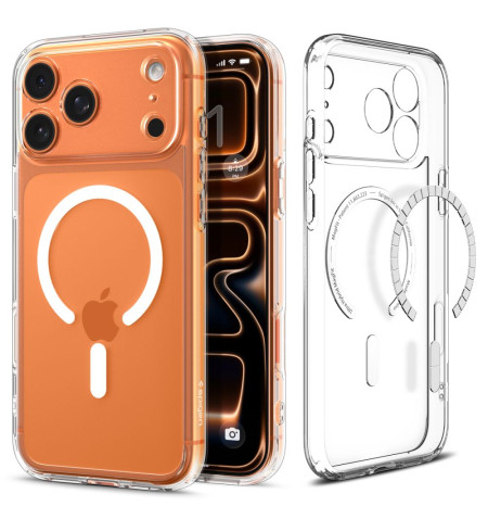 SPIGEN ULTRA HYBRID MAG MAGSAFE IPHONE 17 PRO MAX CLEAR/WHITE 