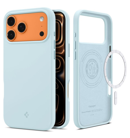 SPIGEN SILICONE FIT MAG MAGSAFE IPHONE 17 PRO MAX MUTE BLUE 