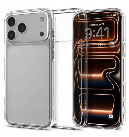 SPIGEN ULTRA HYBRID IPHONE 17 PRO MAX CRYSTAL CLEAR 