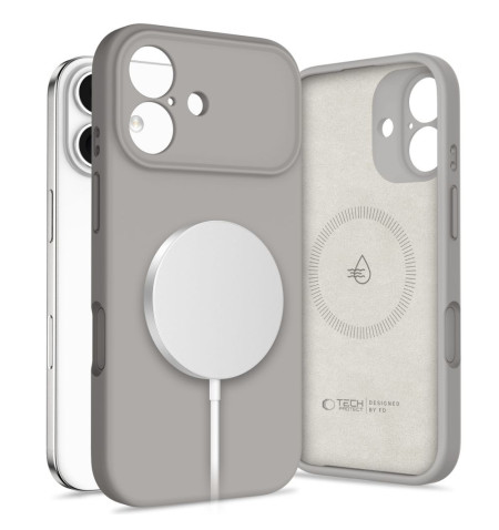 TECH-PROTECT SILICONE MAGSAFE IPHONE 17 STONE GREY 
