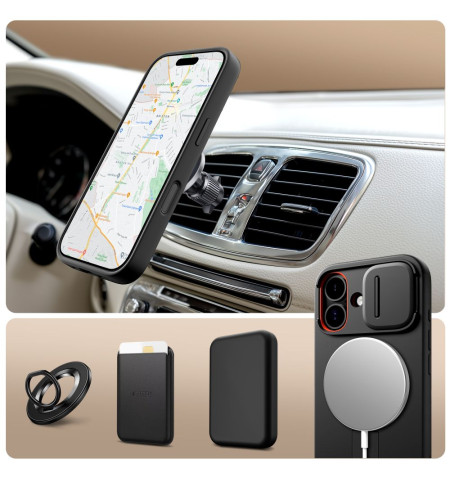 TECH-PROTECT KEVLAR AURA MAGSAFE IPHONE 17 BLACK 