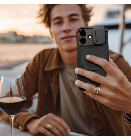 TECH-PROTECT KEVLAR AURA MAGSAFE IPHONE 17 BLACK 