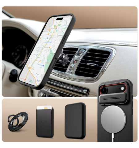 TECH-PROTECT KEVLAR AURA MAGSAFE IPHONE AIR BLACK 