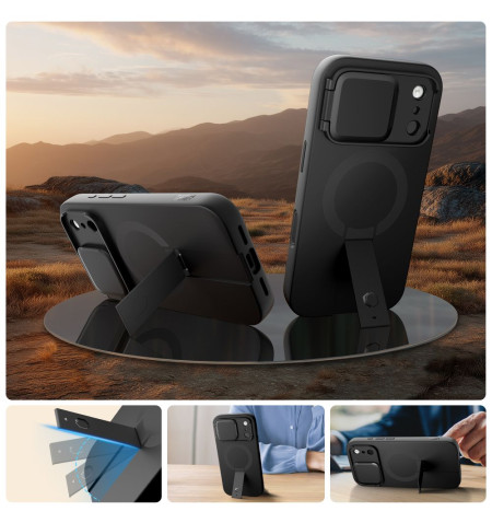 TECH-PROTECT KEVLAR AURA MAGSAFE IPHONE 17 PRO MAX BLACK 