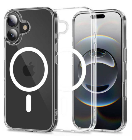TECH-PROTECT FLEXAIR HYBRID MAGSAFE IPHONE 17 CLEAR 