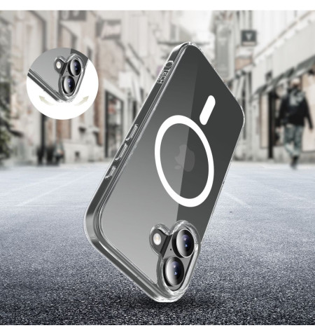 TECH-PROTECT FLEXAIR HYBRID MAGSAFE IPHONE 17 CLEAR 