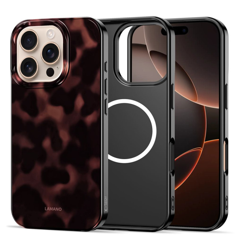 TECH-PROTECT LAMANO MAGSAFE IPHONE 16 PRO MAX PANTHER  TECH-PROTECT LAMANO MAGSAFE IPHONE 16 PRO MAX PANTHER