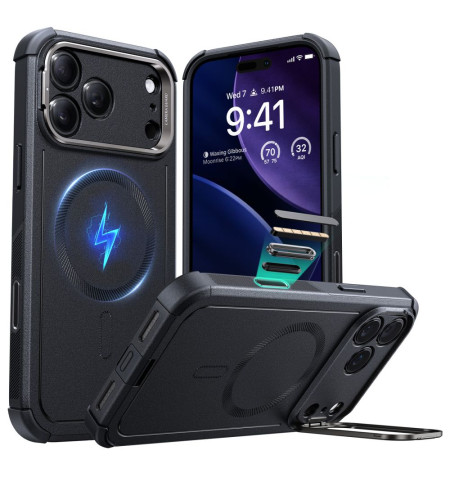 ESR CYBER KICKSTAND MAGSAFE IPHONE 17 PRO MAX BLACK