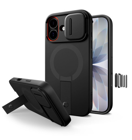 TECH-PROTECT KEVLAR AURA MAGSAFE IPHONE 17 BLACK 