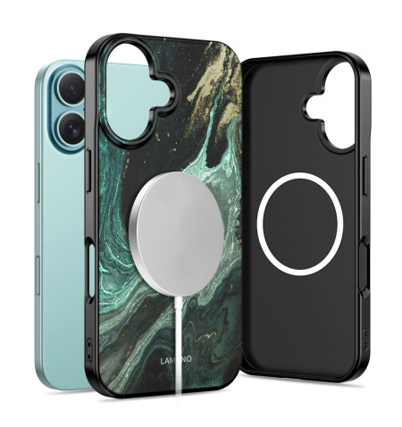 TECH-PROTECT LAMANO MAGSAFE IPHONE 16 VERDE AURA 