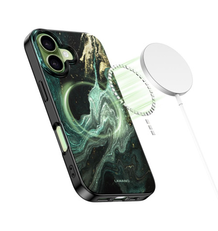 TECH-PROTECT LAMANO MAGSAFE IPHONE 17 VERDE AURA 