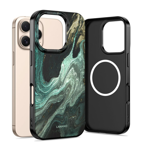 TECH-PROTECT LAMANO MAGSAFE IPHONE 16 PRO VERDE AURA