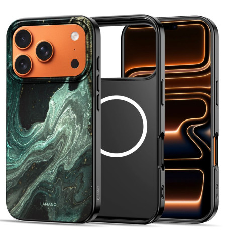 TECH-PROTECT LAMANO MAGSAFE IPHONE 17 PRO MAX VERDE AURA 