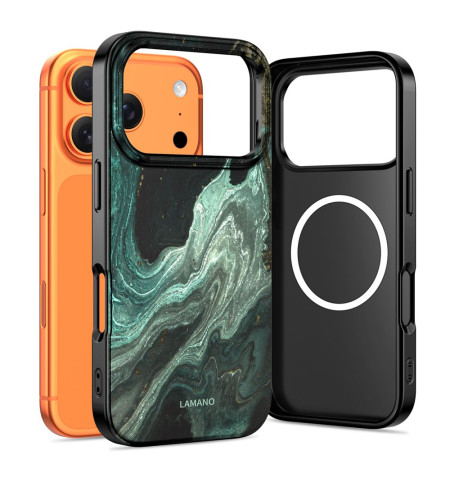 TECH-PROTECT LAMANO MAGSAFE IPHONE 17 PRO VERDE AURA 