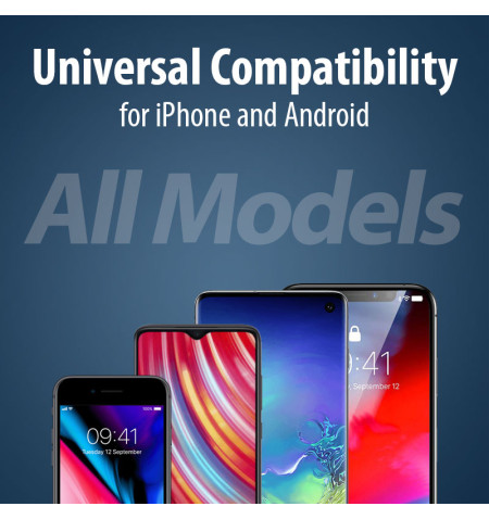 Crong Power Car Charger 30W - Ładowarka samochodowa USB QuickCharge 3.0 + USB 2.4A (aluminium) 