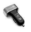 Crong Power Car Charger 30W - Ładowarka samochodowa USB QuickCharge 3.0 + USB 2.4A (aluminium)