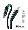 Crong Armor Link - Kabel USB-C Lightning Fast Charging MFi 150cm (czarny)