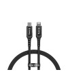 Crong Armor Link - Kabel USB-C Lightning Fast Charging MFi 150cm (czarny)