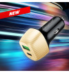 Energizer Ultimate - Ładowarka samochodowa USB-C USB-A 38W PD + QC3.0 (Złoty / Czarny)