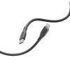 Cellularline Soft Cable - Kabel USB-C do Lightning certyfikat MFi 1.2 m (czarny)
