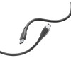 Cellularline Soft Cable - Kabel USB-C do USB-C 1.2 m (czarny)