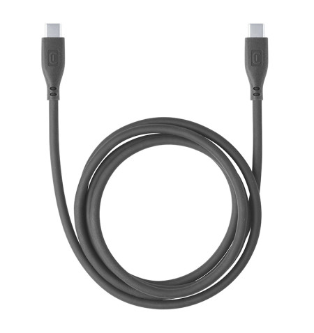 Cellularline Soft Cable - Kabel USB-C do USB-C 1.2 m (czarny) 