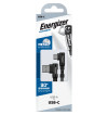 Energizer Ultimate - Kabel gamingowy USB-A do USB-C 90° 2m (Czarny)