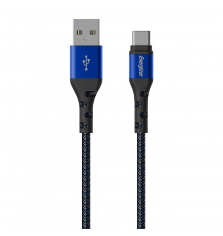 Energizer Ultimate - Kabel połączeniowy USB-A do USB-C 2m (Niebieski) 
