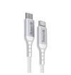 Crong Armor Link - Kabel USB-C Lightning Fast Charging MFi 150cm (biały)