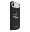 Guess Grained Big 4G Classic Logo - Etui iPhone Air (czarny)