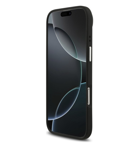 Guess Grained Big 4G Classic Logo - Etui iPhone Air (czarny) 