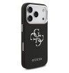 Guess Grained Big 4G Classic Logo - Etui iPhone 17 Pro (czarny)