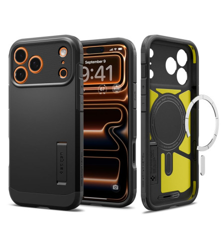 SPIGEN TOUGH ARMOR ”T” MAG MAGSAFE IPHONE 17 PRO MAX BLACK 
