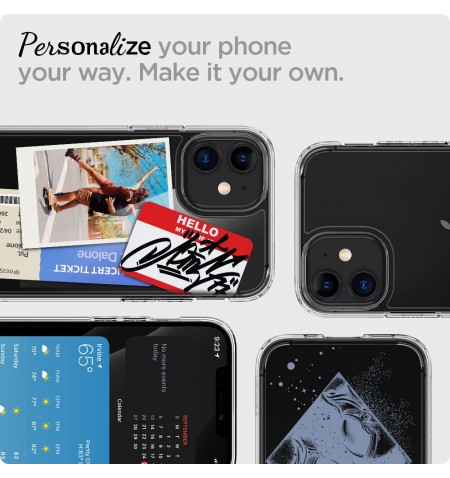 SPIGEN ULTRA HYBRID IPHONE 12 MINI CRYSTAL CLEAR 