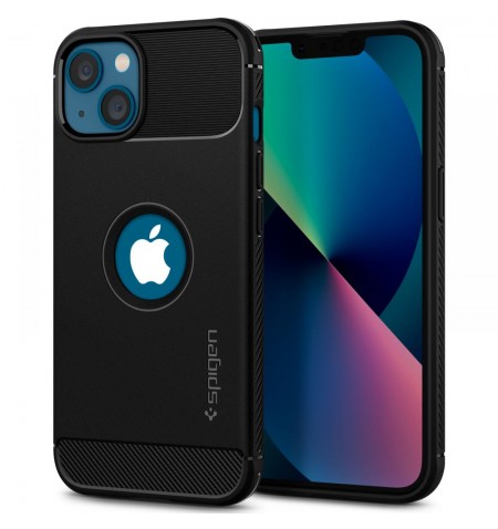 SPIGEN RUGGED ARMOR IPHONE 13 MATTE BLACK