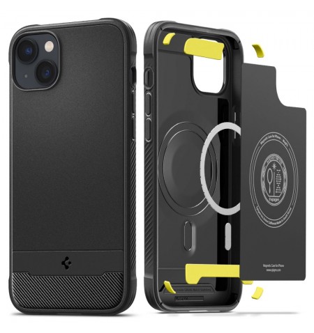 SPIGEN RUGGED ARMOR MAG MAGSAFE IPHONE 14 MATTE BLACK